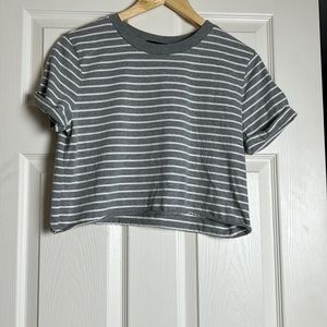 Striped Crop Top